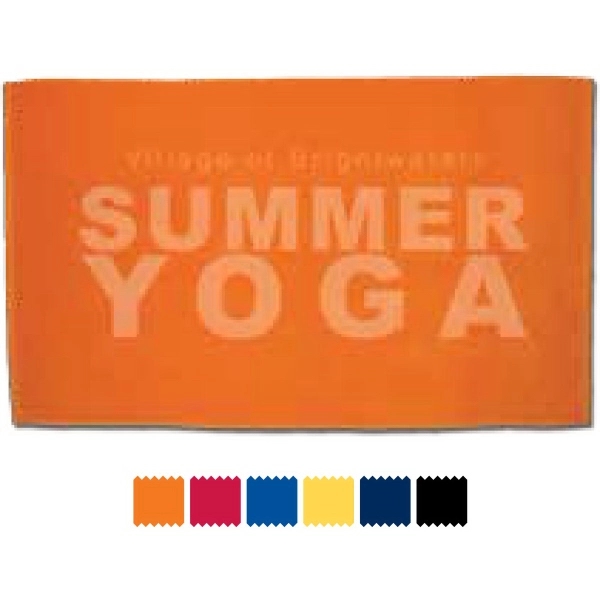 20" x 34" sports towel made of ultra-soft, double-sheared 100% cotton.... from ASI 91605 Towel Specialties