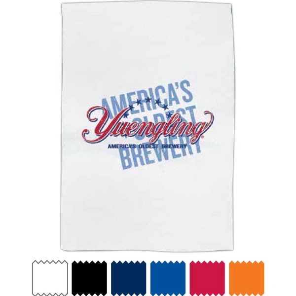 Oversized rally towel made of velour and woven with a high... from ASI 91605 Towel Specialties