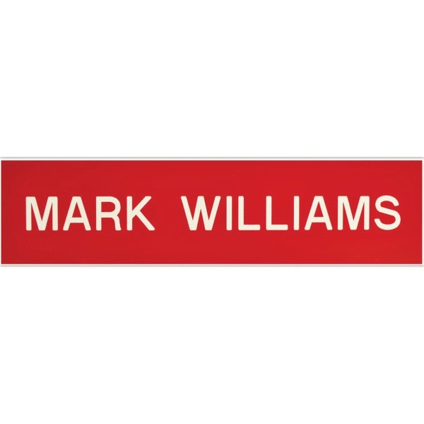 8" Wide Engraved interior signage.... from ASI 81500 Navitor Inc / Navitor Specialty Products