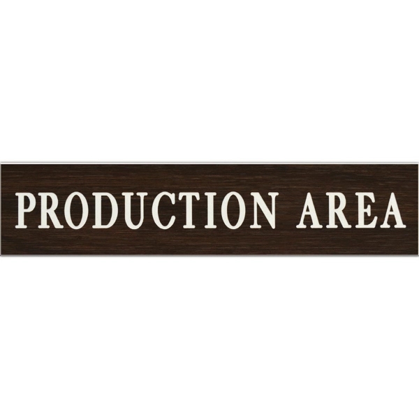 10" Wide Engraved interior signage.... from ASI 81500 Navitor Inc / Navitor Specialty Products