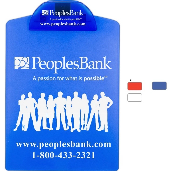 Letter size clipboard with imprintable clip.... from ASI 62660 Innovation Line