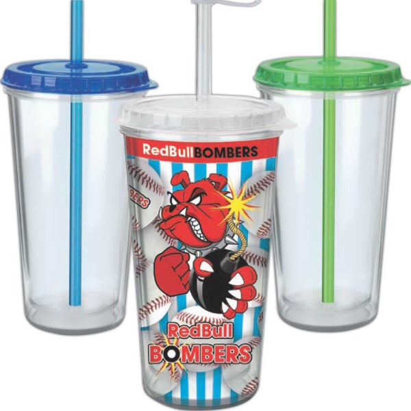 BPA Free Lenticular Animated Flip Image Take-Out Tumbler. 16 oz.... from ASI 52480 Enduraline