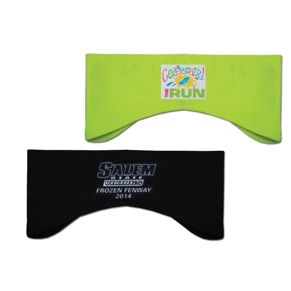 Polyester/spandex performance earbands measuring 9" x 4" for use when exercising... from ASI 90160 Suntex Industries