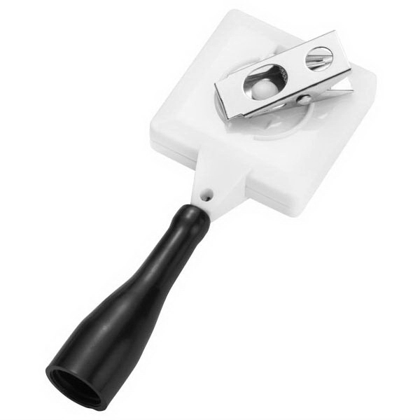 Anti-microbial square Retractable Pen Holder. Label decoration.... from ASI 49470 DEVARA