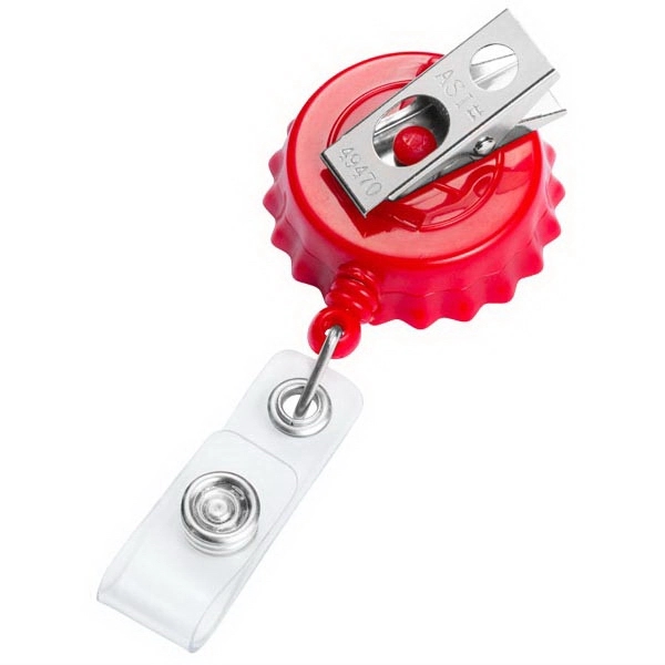 Chrome Bottle Cap Badge Reel.... from ASI 49470 DEVARA