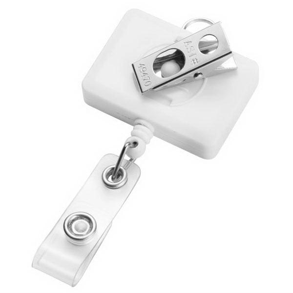 Rectangle badge reel with lanyard attachment.... from ASI 49470 DEVARA