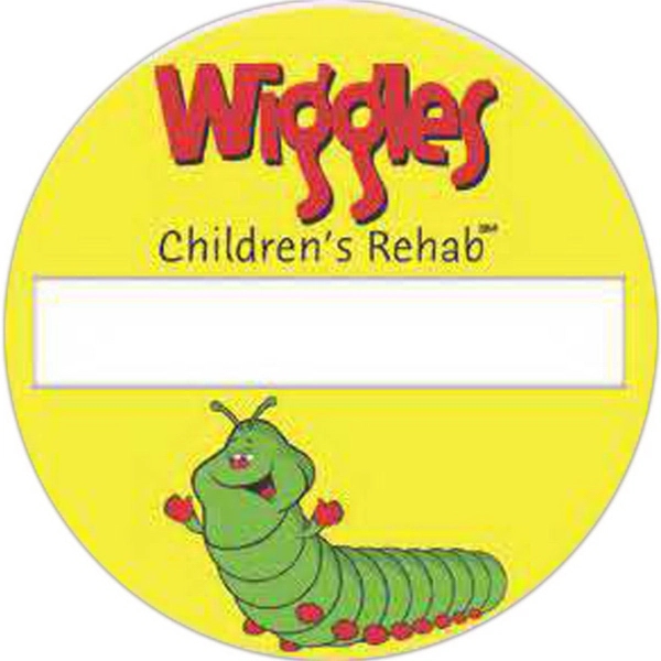 .070" thick name badge with a pinback fastener.... from ASI 59080 Halls & Company