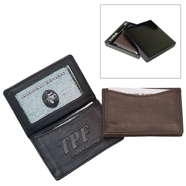 Made of lamb skin leather, the inside features 2 pockets and... from ASI 79384 Preferred Nation Inc / Preferred Nation