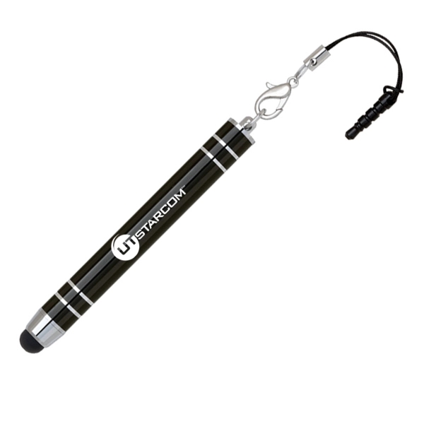 Convenient soft touch stylus with elastic coil that can be directly... from ASI 40544 Binaco / Binaline