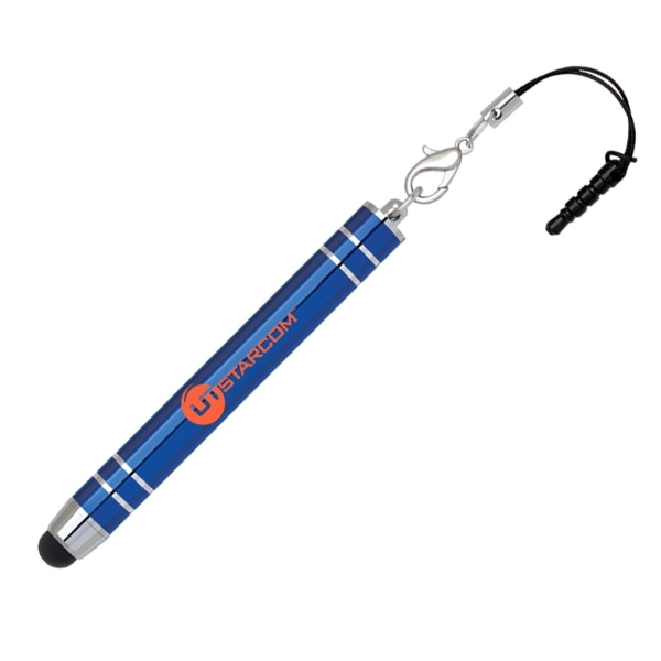 Convenient soft touch stylus with elastic coil that can be directly... from ASI 40544 Binaco / Binaline