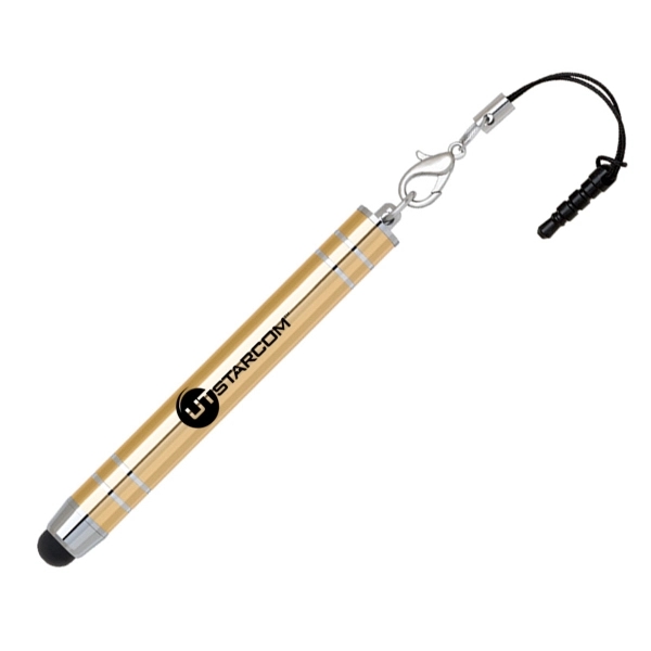 Convenient soft touch stylus with elastic coil that can be directly... from ASI 40544 Binaco / Binaline