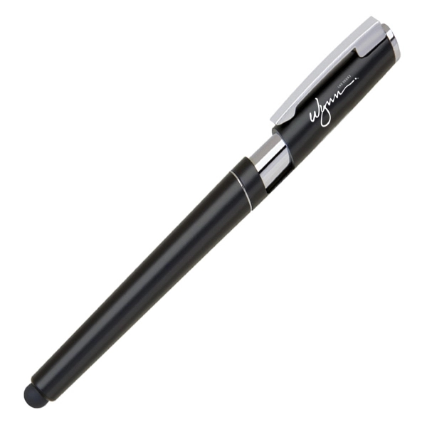 Plastic cap off pen with stylus. Comes in various metallic colors.... from ASI 40544 Binaco / Binaline