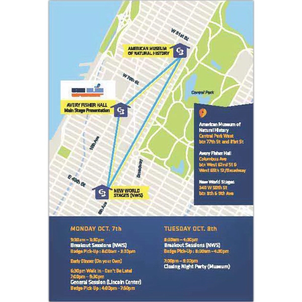 Full color printed paper insert for badge holders.... from ASI 59080 Halls & Company