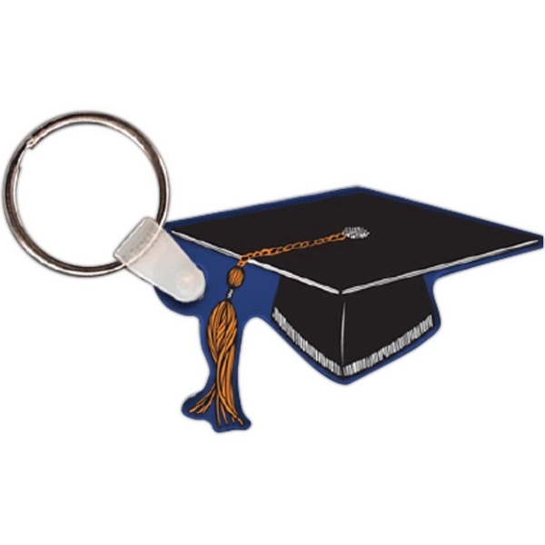 Graduation cap shaped key tag... from ASI 56100 Gemini Ind Inc / Gemini Line™