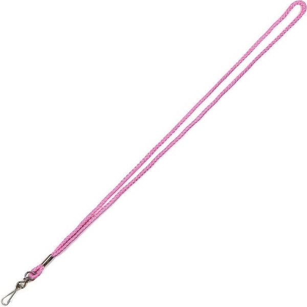 36" x 1/8" nylon breakaway lanyard in neon colors with J-hook... from ASI 59080 Halls & Company
