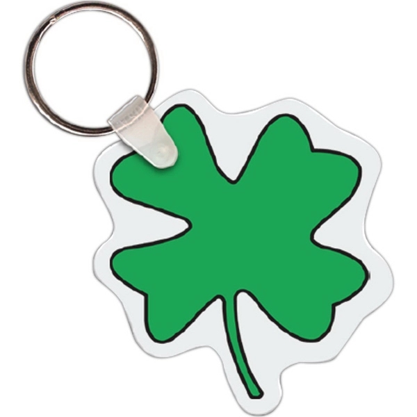 Four leaf clover-shaped key tag... from ASI 56100 Gemini Ind Inc / Gemini Line™