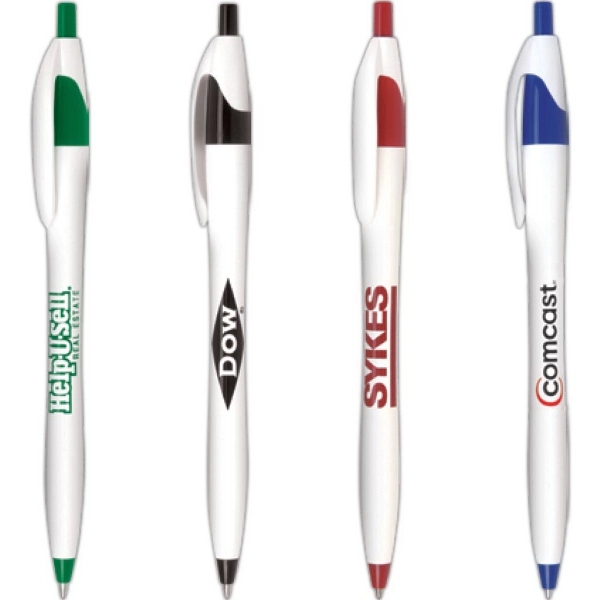 Javalina Classic has great colored accents and White hourglass barrel. Comes... from ASI 61966 HPG / Hub Pen