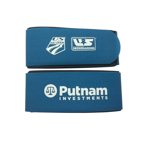 Ski straps for downhill skis with custom hook and loop.... from ASI 72657 Active Life Promo / Action Sports Promo Active Life Promo