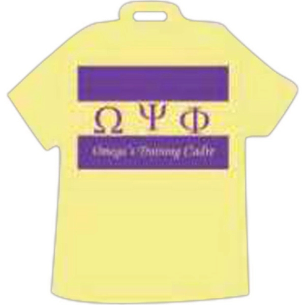 Screen printed writable .40" thick extra-large tags with loop strap in... from ASI 59080 Halls & Company