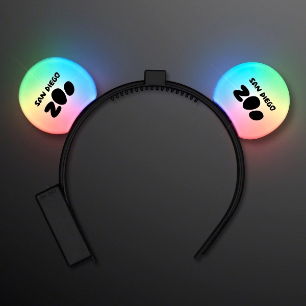 Blank or imprinted. LED Mouse Ears Headband.... from ASI 34194 ALightPromos / Alight Promotional Products