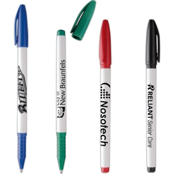 Rita Writer is our economical pull cap stick pen with a... from ASI 61966 HPG / Hub Pen