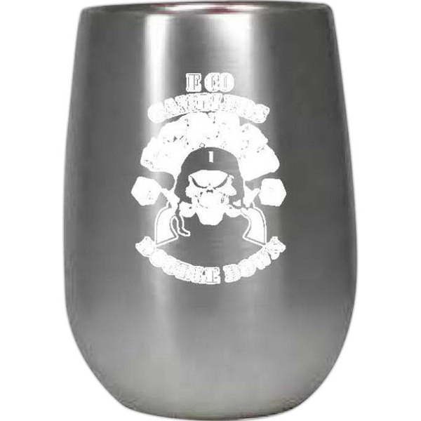 9 Oz. Stainless Steel Vacuum Insulated Stemless Wine Tumbler... from ASI 74245 Nordic Co Inc / Nordic Nordic Promos