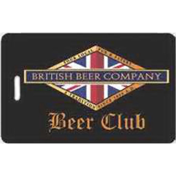 Laminated event tag with a loop strap and an oval shape.... from ASI 59080 Halls & Company