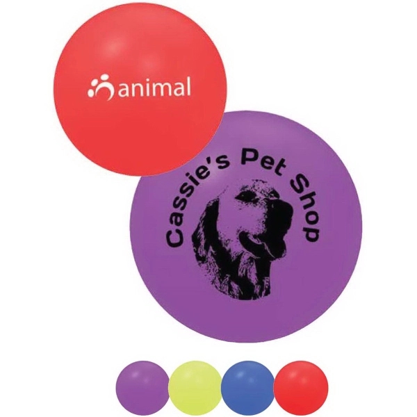3" vinyl squeaky play ball for pets.... from ASI 55675 Galaxy Balloons Inc / Galactic Fun Time Line