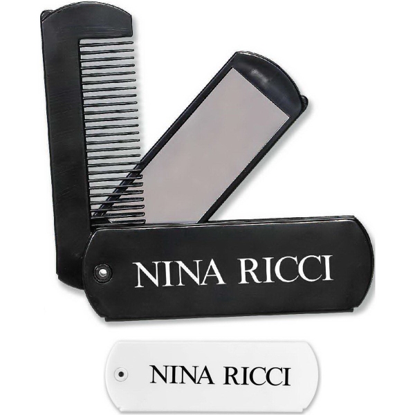 Folding comb and mirror. Compact-excellent for travel.... from ASI 35500 American Greenwood Inc