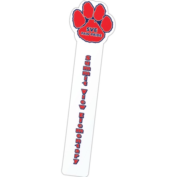 Full color paw-shaped bookmark.... from ASI 56100 Gemini Ind Inc / Gemini Line™