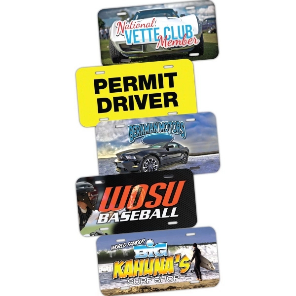 4 color process license plates.... from ASI 56100 Gemini Ind Inc / Gemini Line™