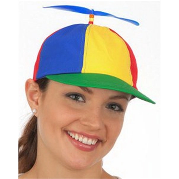 Cotton Multicolor Propeller Cap. Packed 2 dozen. One size fits most.... from ASI 63090 Jacobson Hat Co Inc / J Hats®