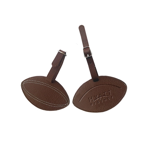 Made of leather with a saddle stitch... from ASI 57702 GoodHopeBags, Inc.