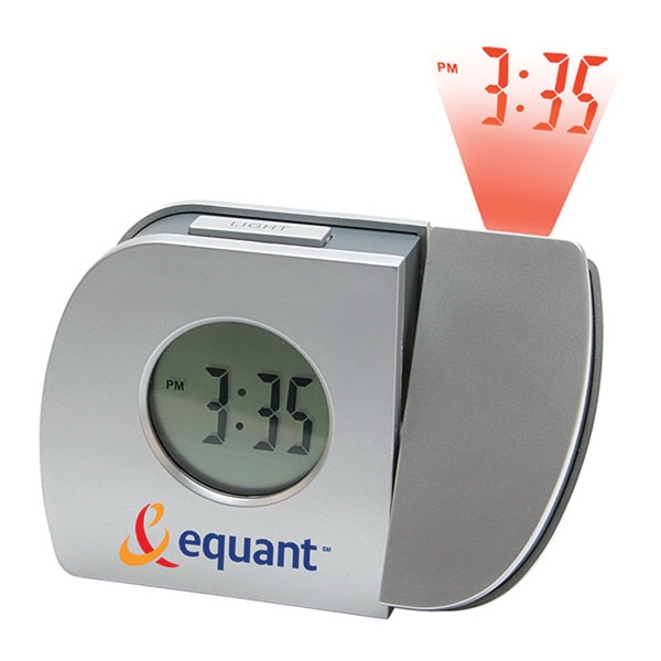 Alarm clock with date and temperature functions and a swivel direction... from ASI 90075 ZZ DROPPED - Sunscope / Sunscope®