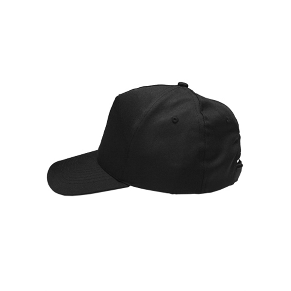 Five-panel unconstructed cap with hook & loop closure, curved visor, and... from ASI 39552 BEL Promo