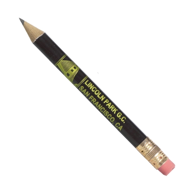 Golf pencil measuring 3 3/4" with a round shape and an... from ASI 38120 Ball Pro / Diversified Quality Kitchenware