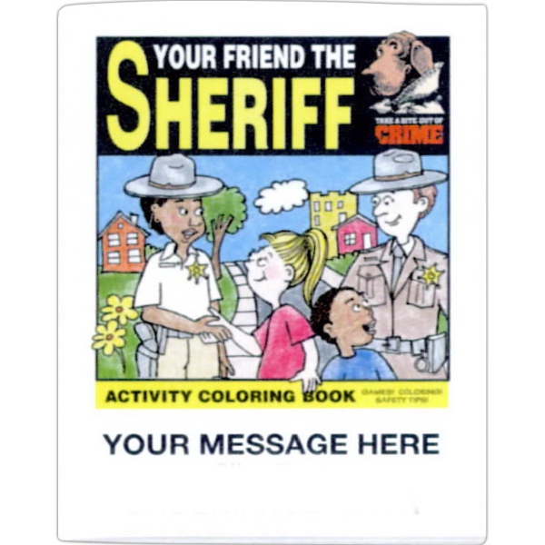 Coloring / activity book with police and fire theme, 8 pages,... from ASI 74360 ZZ CLOSED - Noteworthy / Noteworthy