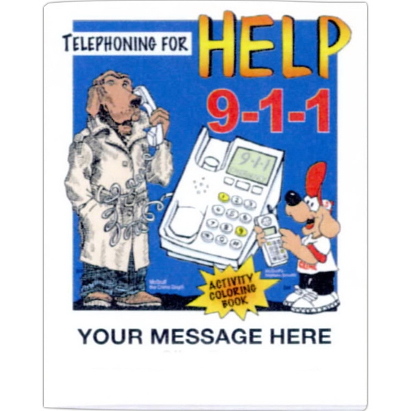 Coloring / activity book with police and fire theme, 8 pages,... from ASI 74360 ZZ CLOSED - Noteworthy / Noteworthy