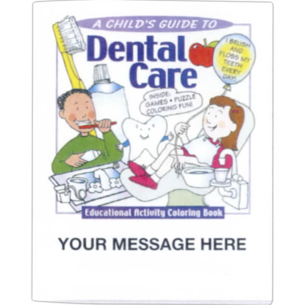 Stock design coloring book with health theme and safety/prevention theme, 8... from ASI 74360 ZZ CLOSED - Noteworthy / Noteworthy