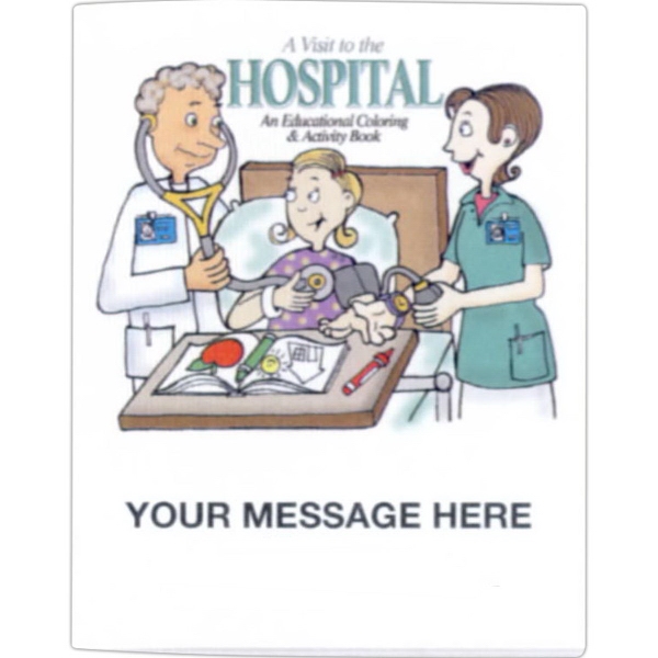 Stock design coloring book with health theme and safety/prevention theme, 8... from ASI 74360 ZZ CLOSED - Noteworthy / Noteworthy