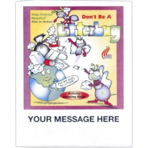 Coloring and activity book with environmental theme, 8 pages.... from ASI 74360 ZZ CLOSED - Noteworthy / Noteworthy