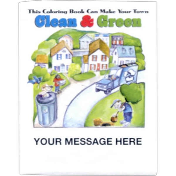 Coloring and activity book with environmental theme, 8 pages.... from ASI 74360 ZZ CLOSED - Noteworthy / Noteworthy