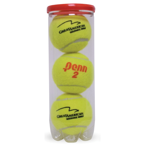 Pressurized can of three official Penn championship tennis balls.... from ASI 38120 Ball Pro / Diversified Quality Kitchenware / Ball Pro Promotional Group