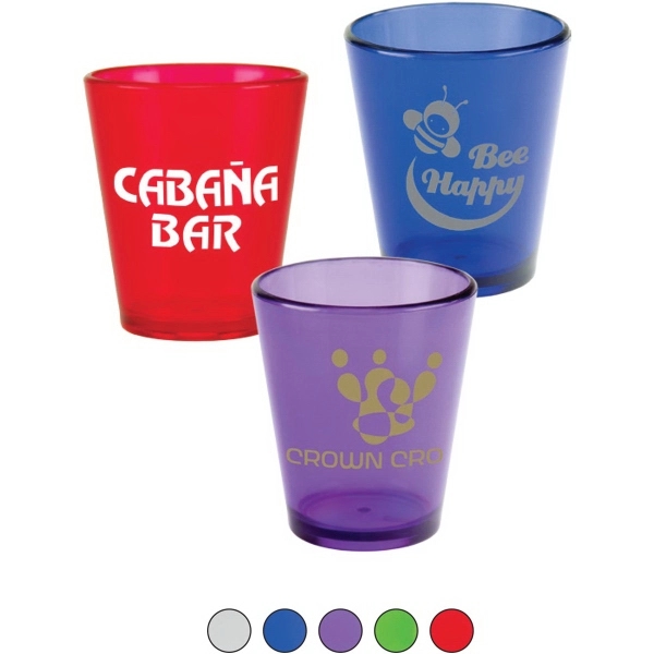 Shot glass made of acrylic that holds up to 2 oz.... from ASI 43051 CPS / Keystone CPS CPS/Keystone