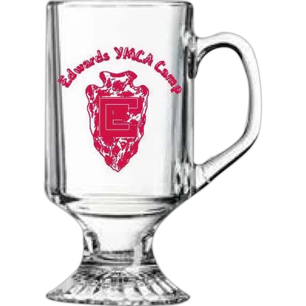 10 Oz. Glass Footed Sport Mug... from ASI 74245 Nordic Co Inc / Nordic Nordic Promos