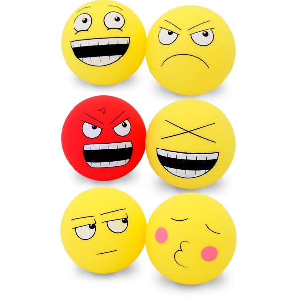 Express your brand with this fun emoji Inflated rubber ball! 5"... from ASI 37865 Baden Sports Inc / Baden