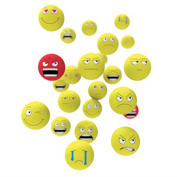 Express your brand with this fun emoji Inflated rubber ball! 5"... from ASI 37865 Baden Sports Inc / Baden