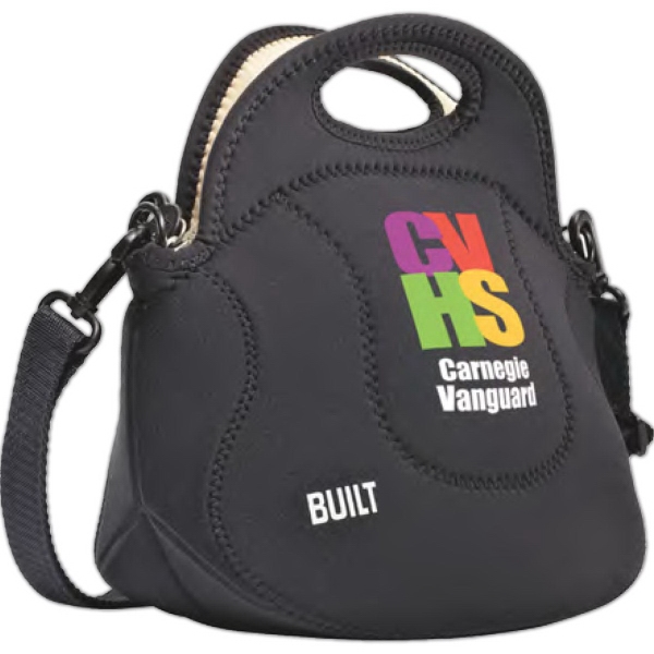 Extra-roomy lunch tote with interior pocket, removable shoulder strap.... from ASI 79530 Prime Line / Prime Line