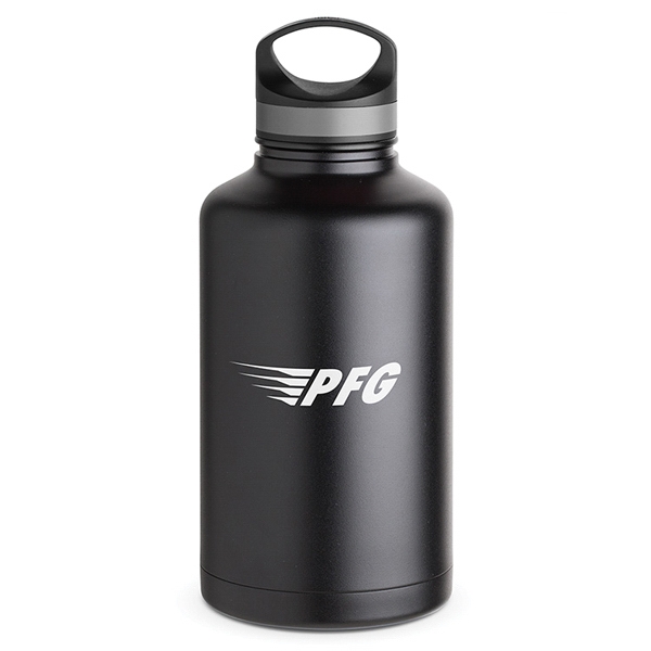 64 ounce stainless-steel, double-wall vacuum insulated growler with powder coat finish... from ASI 90305 ZZ Merged - Sweda Company LLC / Sweda®