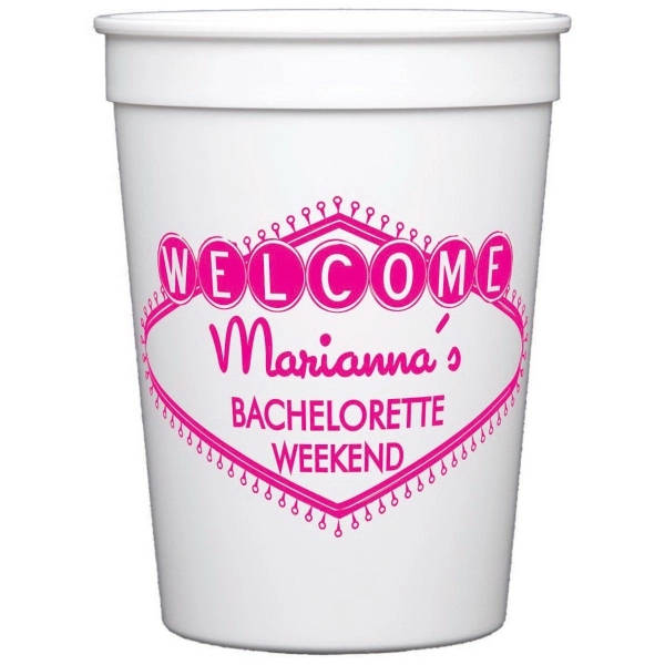 These White & Natural Stadium Cups include a wide variety of... from ASI 79541 Print Appeal,Inc. / Print Appeal